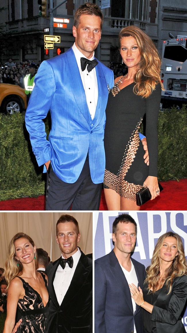 Жизель Бюндхен и Том Брэди