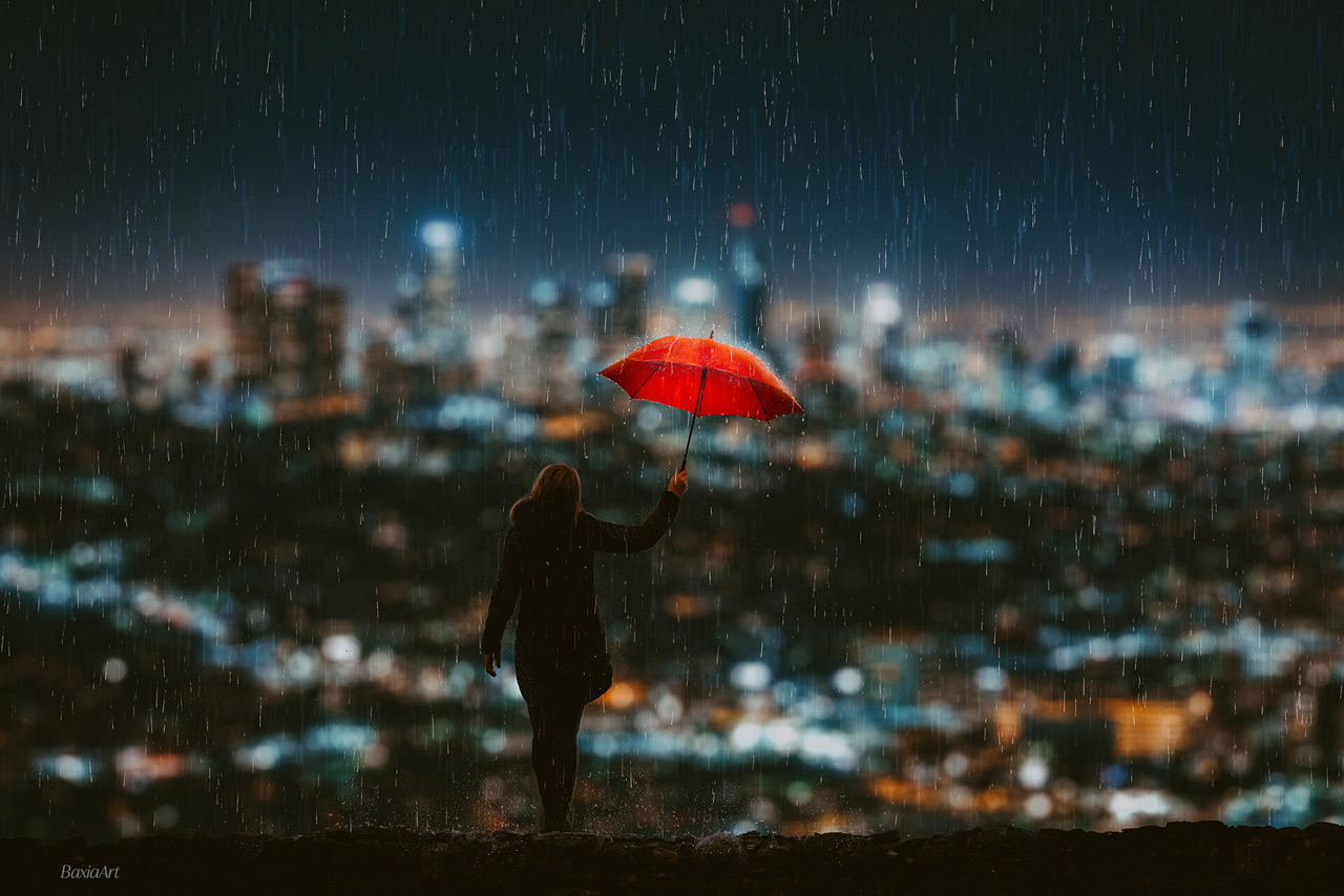 Красивые рассказы про дождь