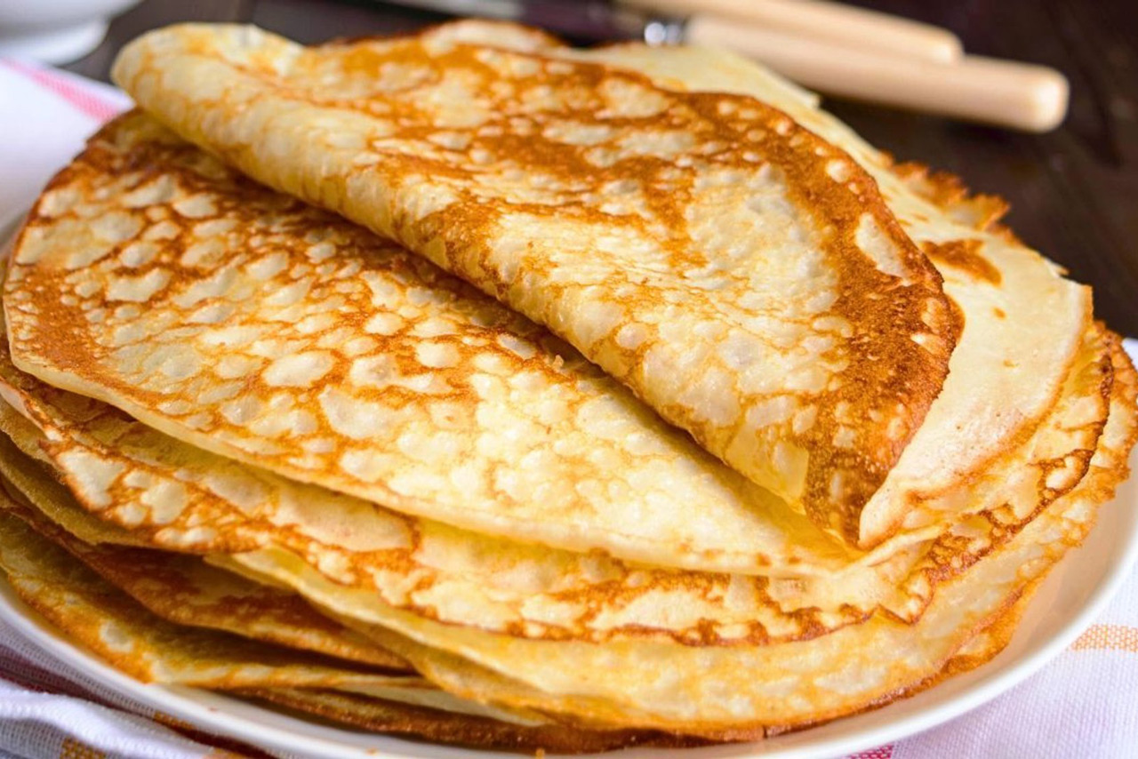 Блины на кипятке