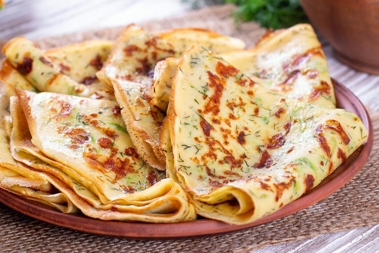 Сырные блины