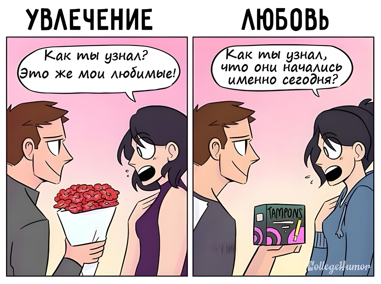 Увлечение или любовь