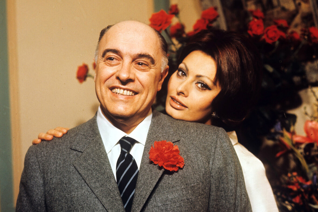 Софи Лорен и Карло Понти