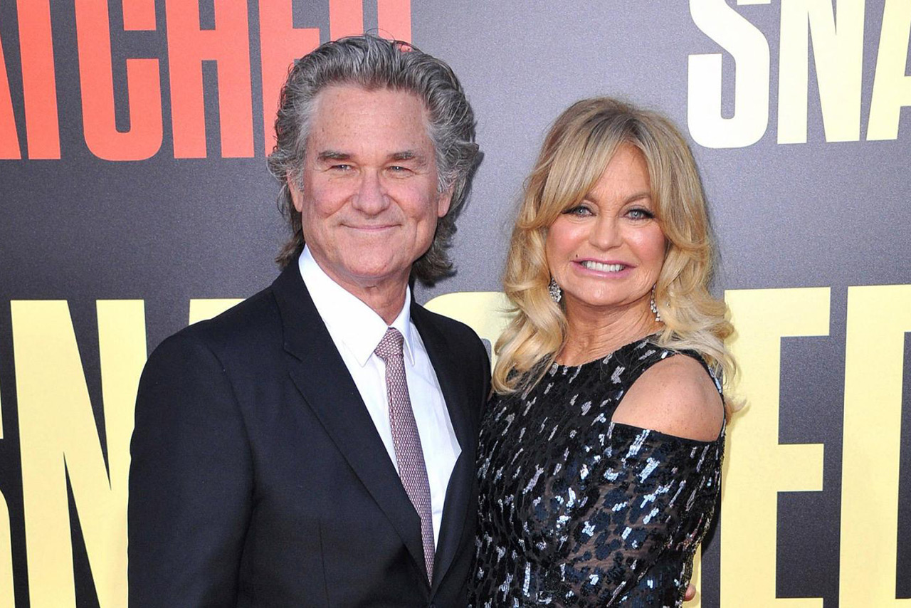 Голди Хоун и Курт Рассел