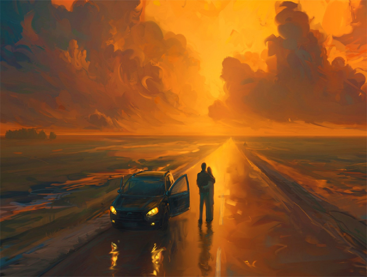 В любви у всех одна дорога на двоих