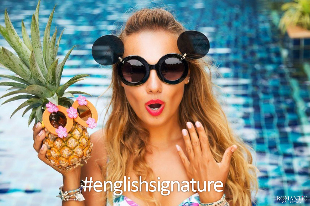 Фразы на английском для подписи