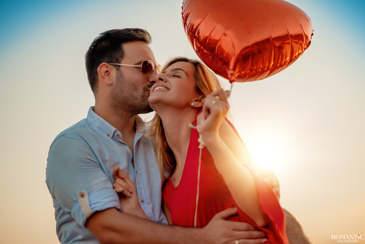 Воздушный шарик на свидании