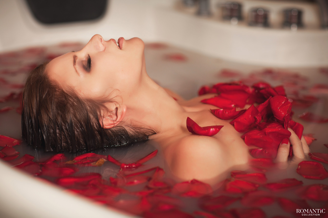 Ванная с сердечками