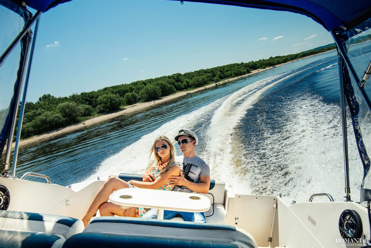 Виды романтических прогулок по воде
