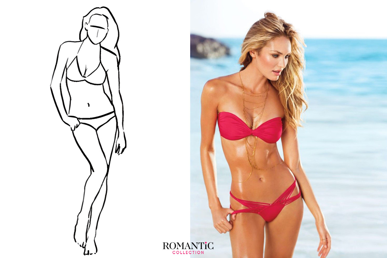 Поза для фотосессии в форме буквы S