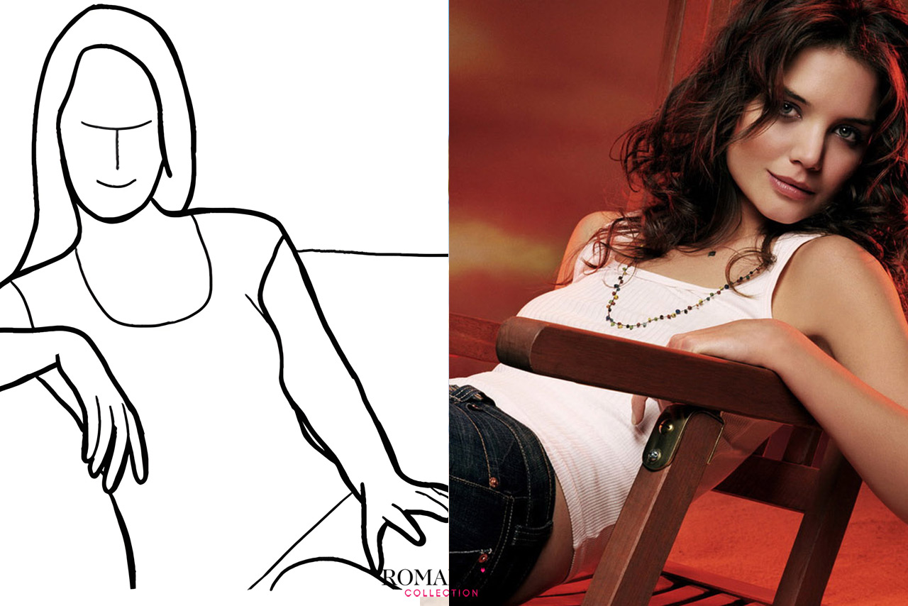 Поза для фото девушки на диване