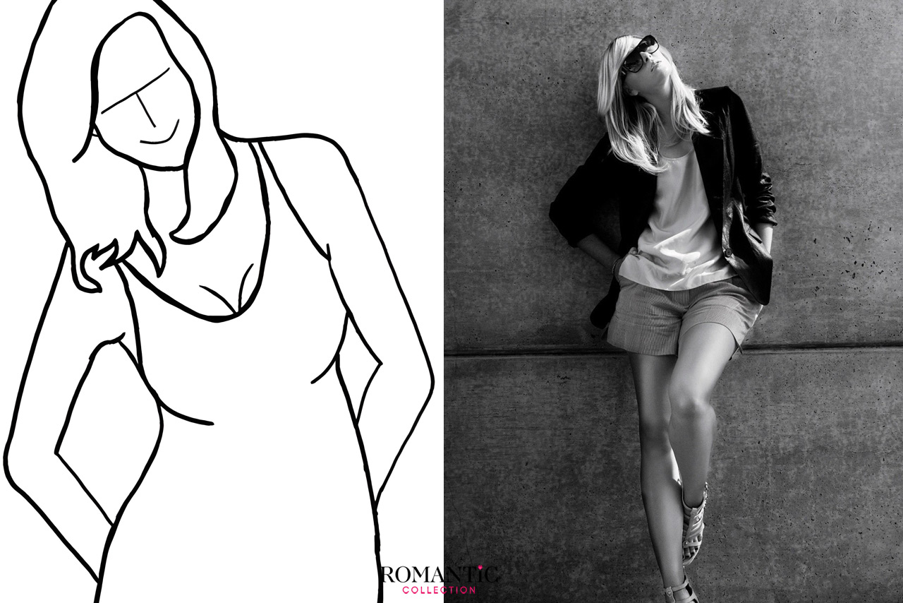 Красивые позы для фото девушки