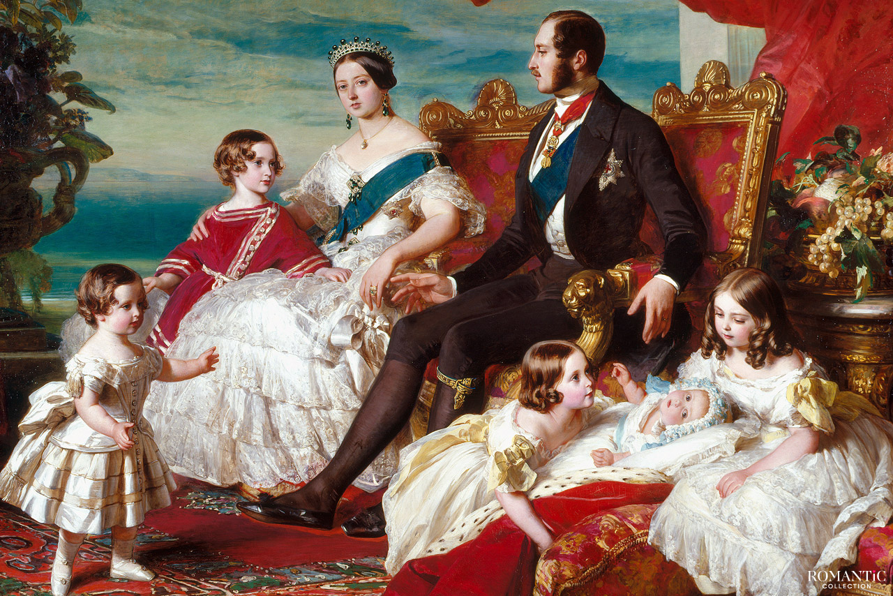 Королева Виктория и принц Альберт