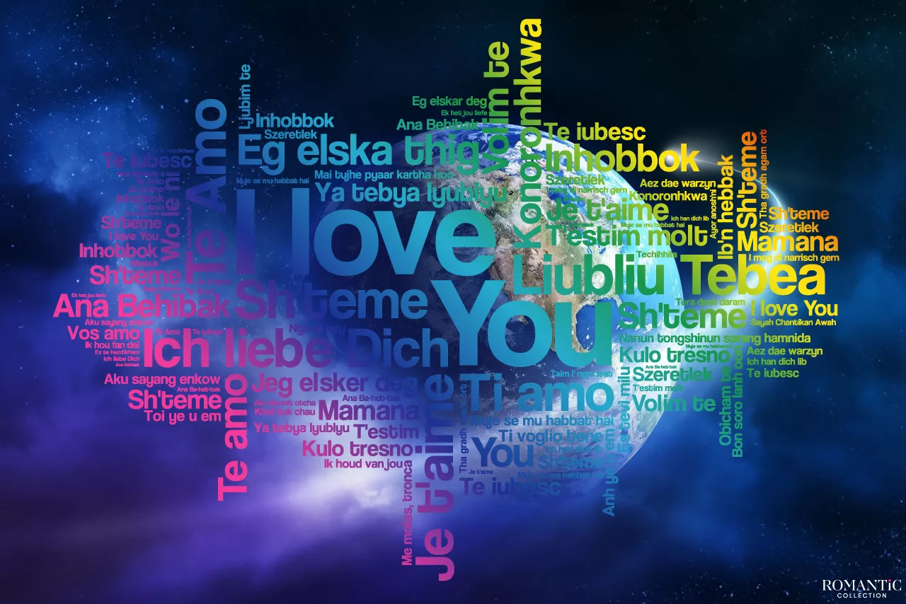 Сказать Я тебя люблю на разных языках