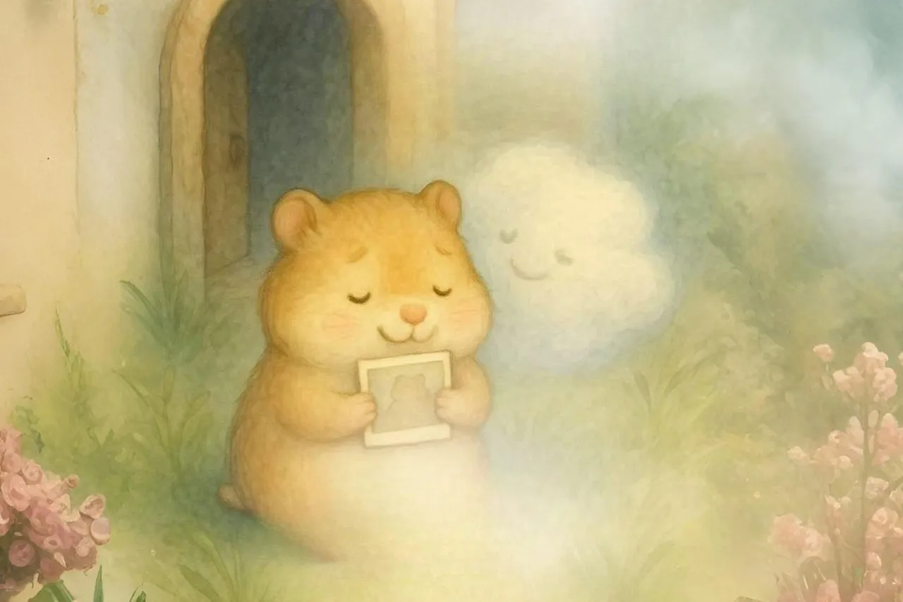 Сказка про хомячка, который не смог справиться с горем