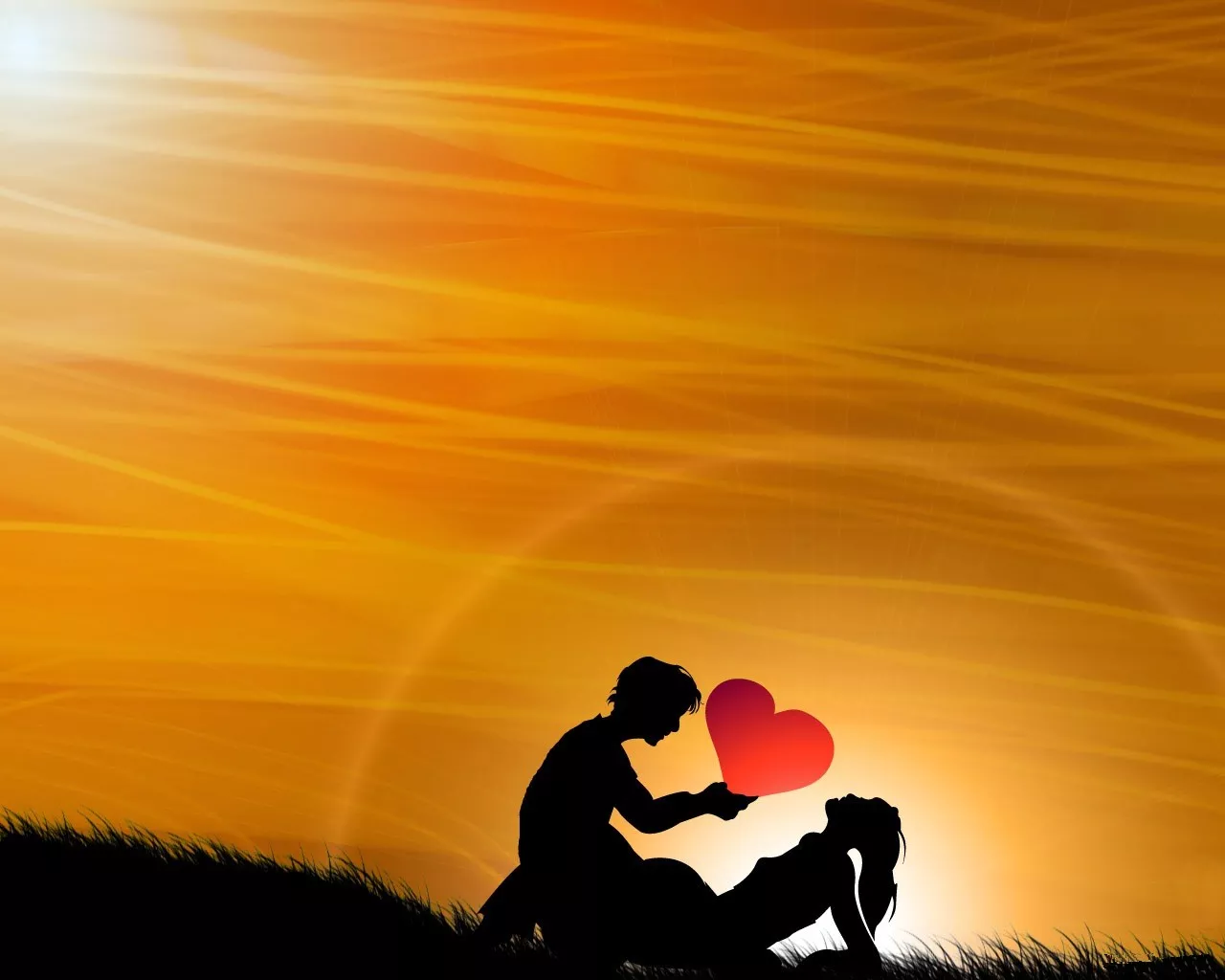 Влюблённая пара