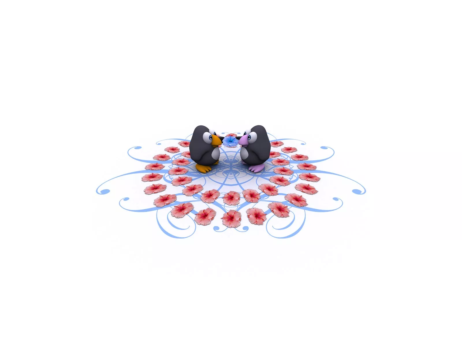 Влюблённые пингвины