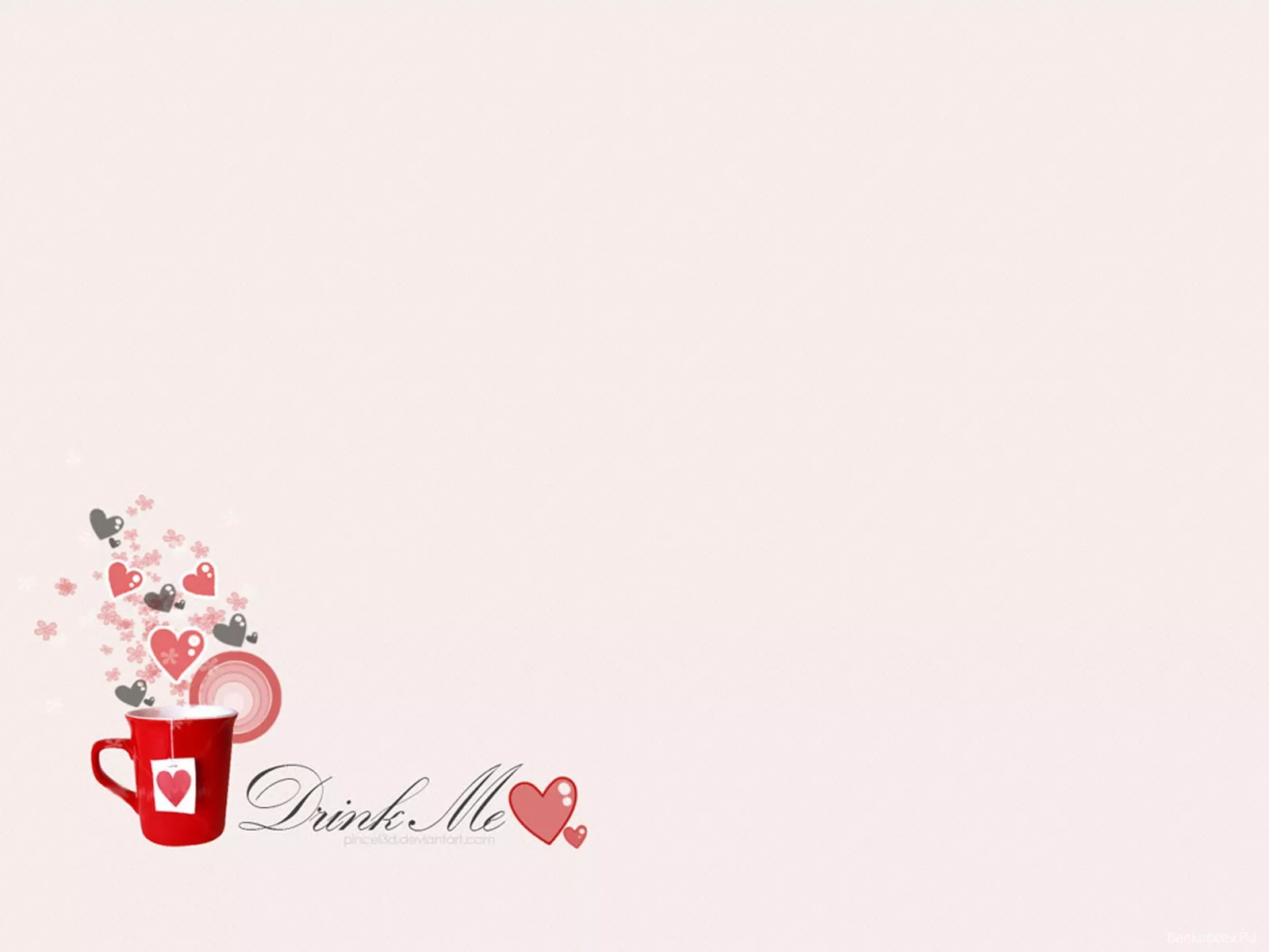 Обои любовь