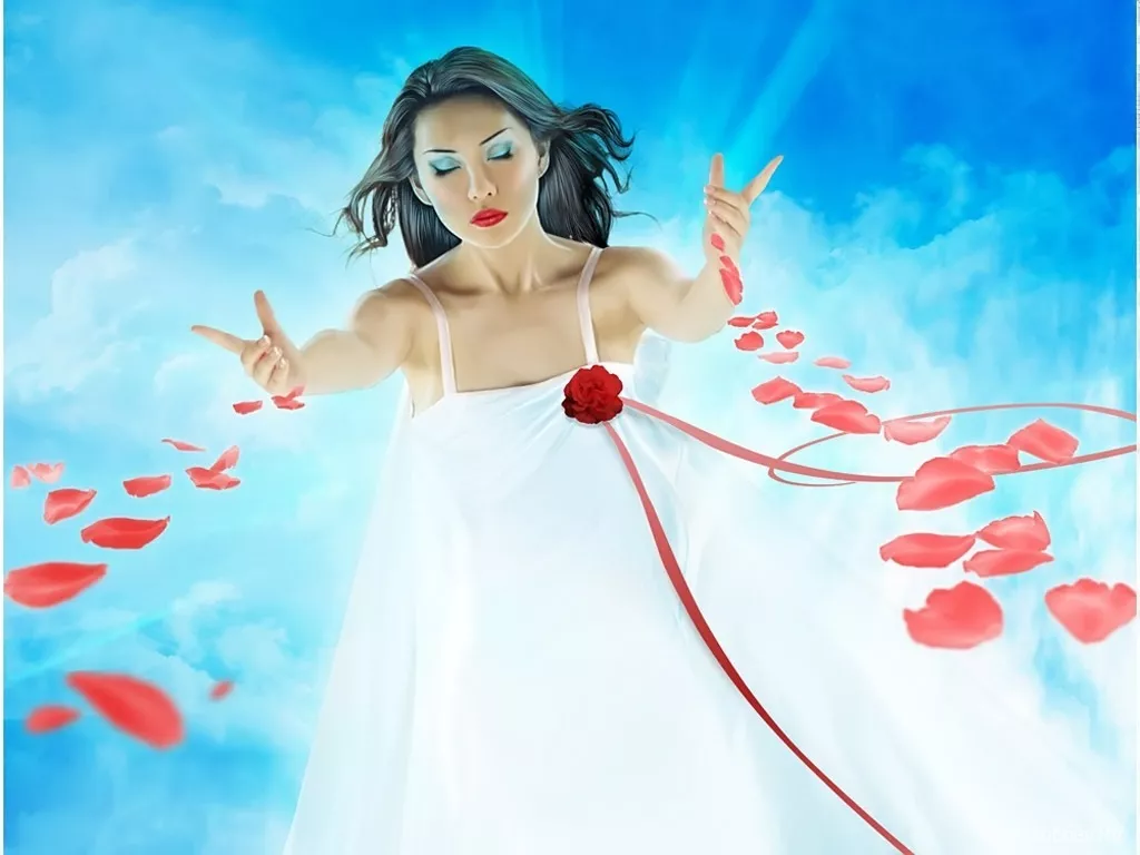 Девушка любовь