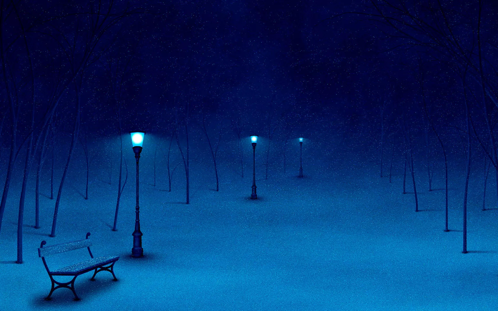 Зимний парк