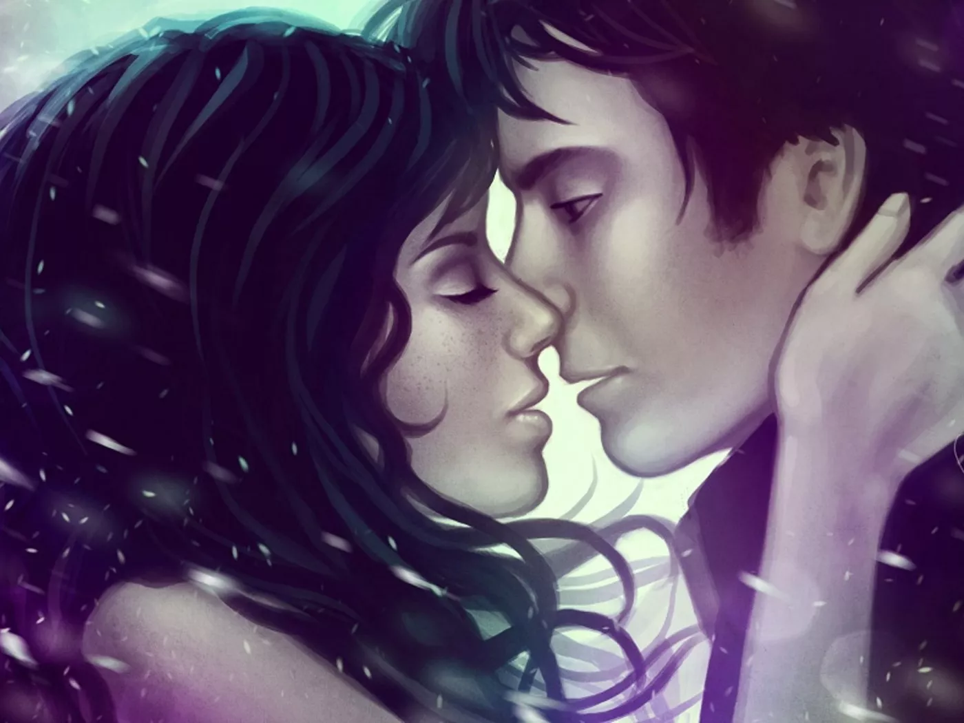 Нежный поцелуй