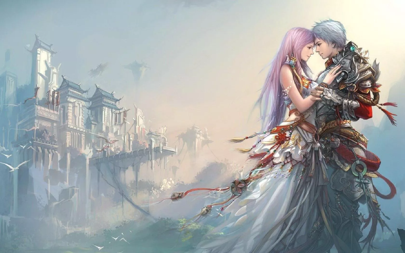 Анимэ любовь