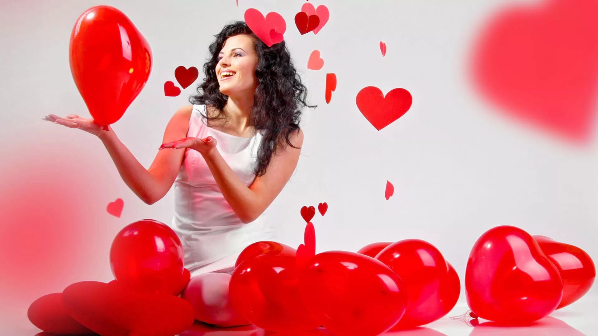 День святого Валентина: шарики