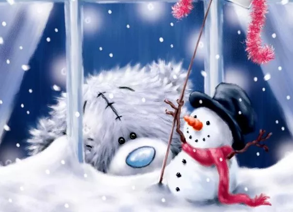 Пушистые мишки