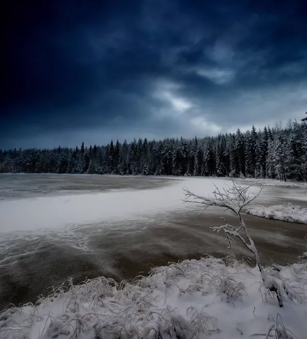 Зимние пейзажи Kari Liimatainen