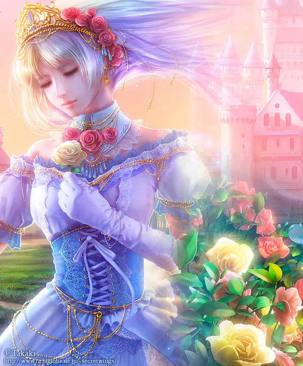 Синий ветер фэнтези Takaki