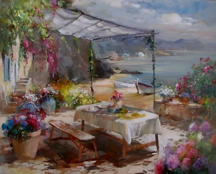 Воздушная живопись Willem Haenraets