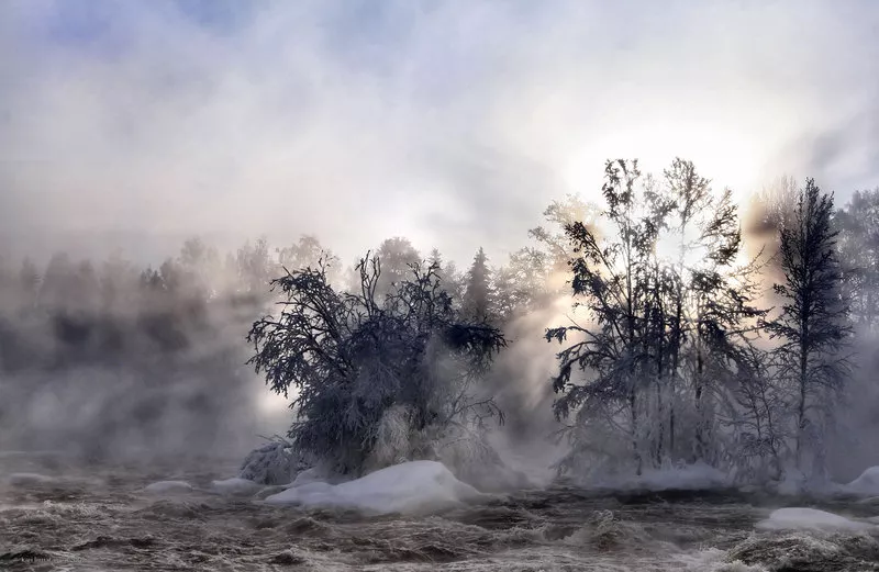 Зимние пейзажи Kari Liimatainen
