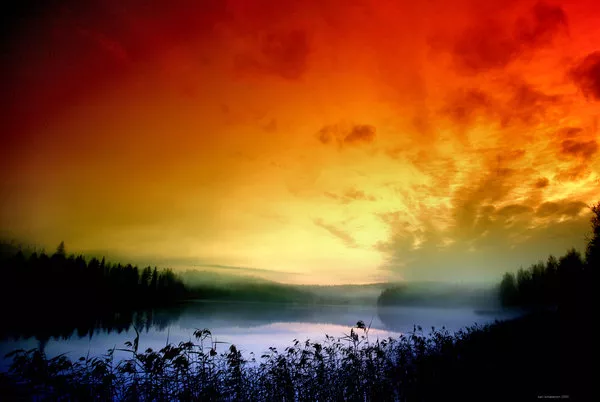 Зимние пейзажи Kari Liimatainen