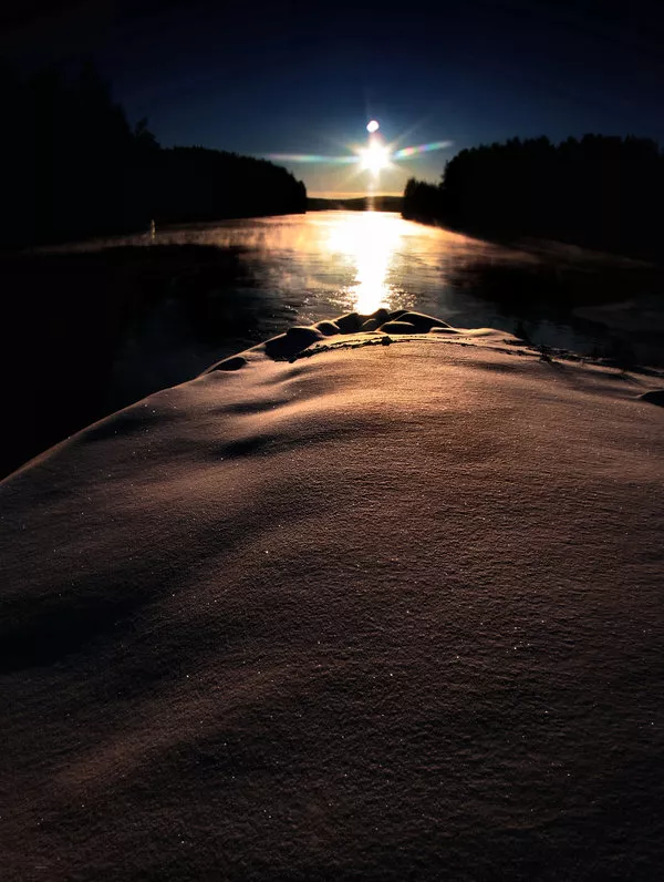 Зимние пейзажи Kari Liimatainen