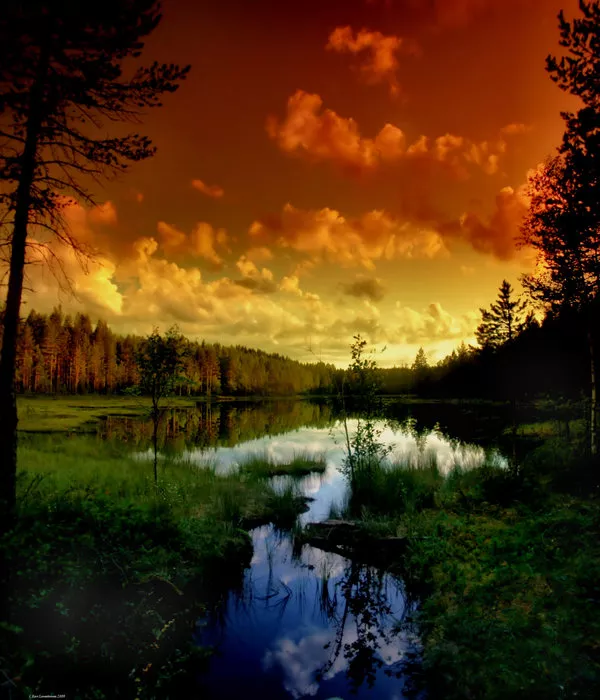 Зимние пейзажи Kari Liimatainen