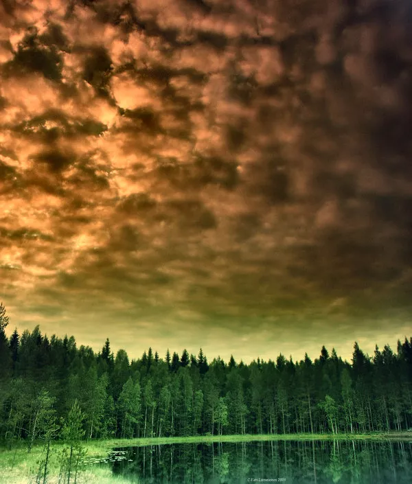 Зимние пейзажи Kari Liimatainen