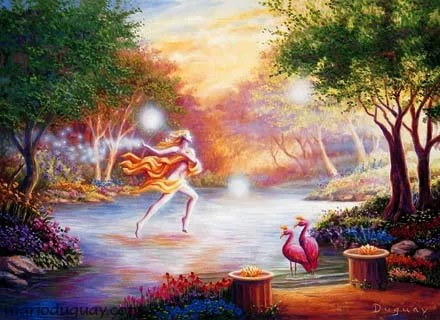 Райские рисунки Mario Duguay