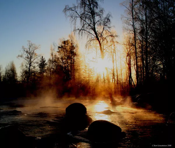 Зимние пейзажи Kari Liimatainen