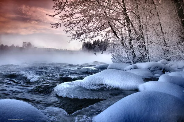 Зимние пейзажи Kari Liimatainen