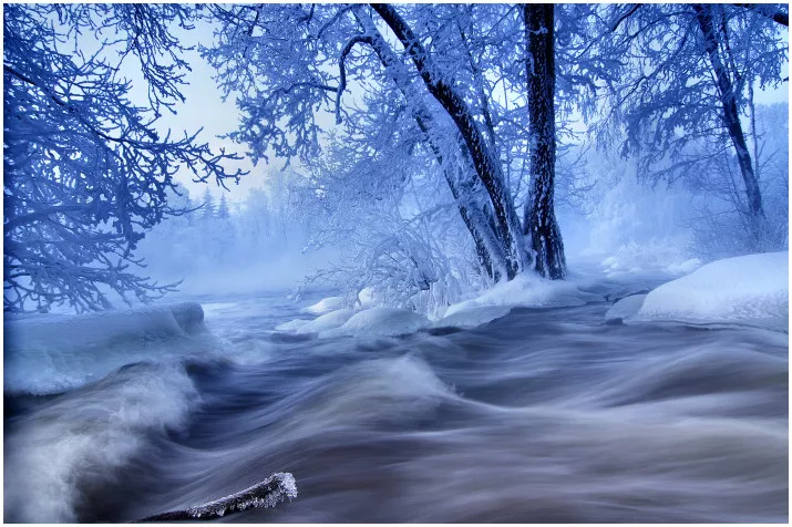 Зимние пейзажи Kari Liimatainen