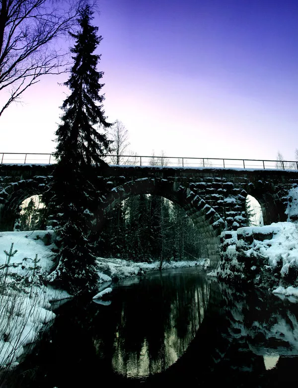 Зимние пейзажи Kari Liimatainen