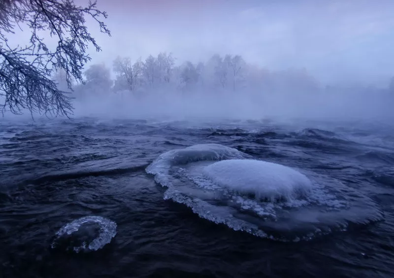 Зимние пейзажи Kari Liimatainen