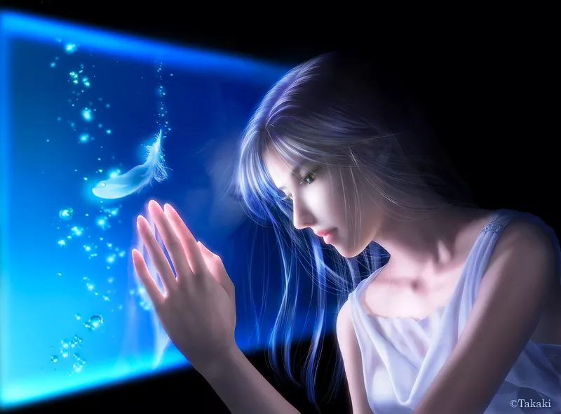 Синий ветер фэнтези Takaki