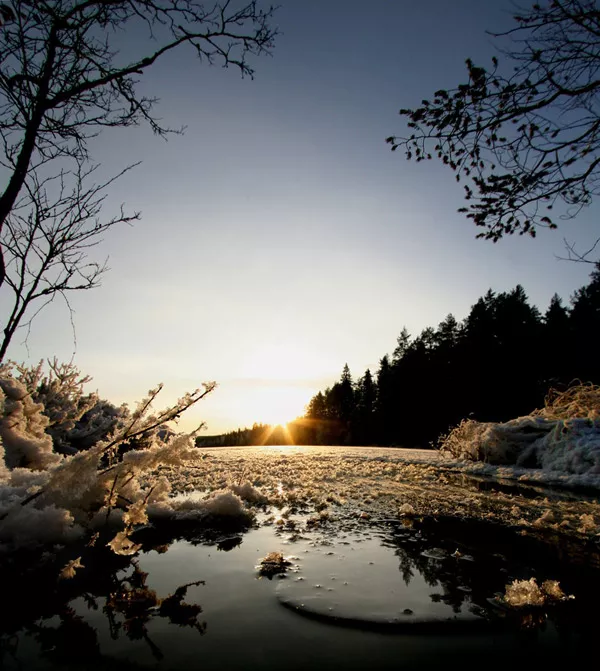 Зимние пейзажи Kari Liimatainen