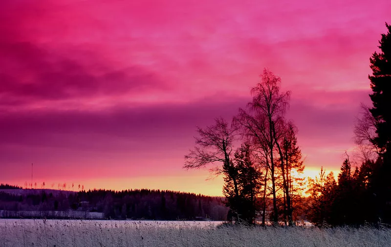 Зимние пейзажи Kari Liimatainen