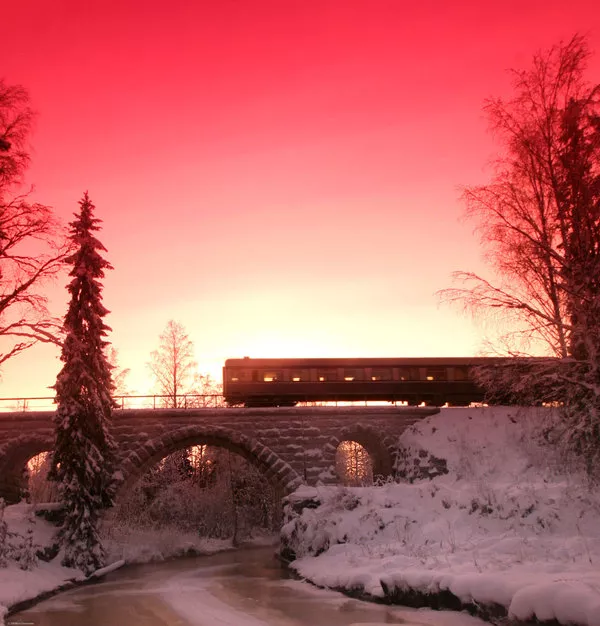 Зимние пейзажи Kari Liimatainen