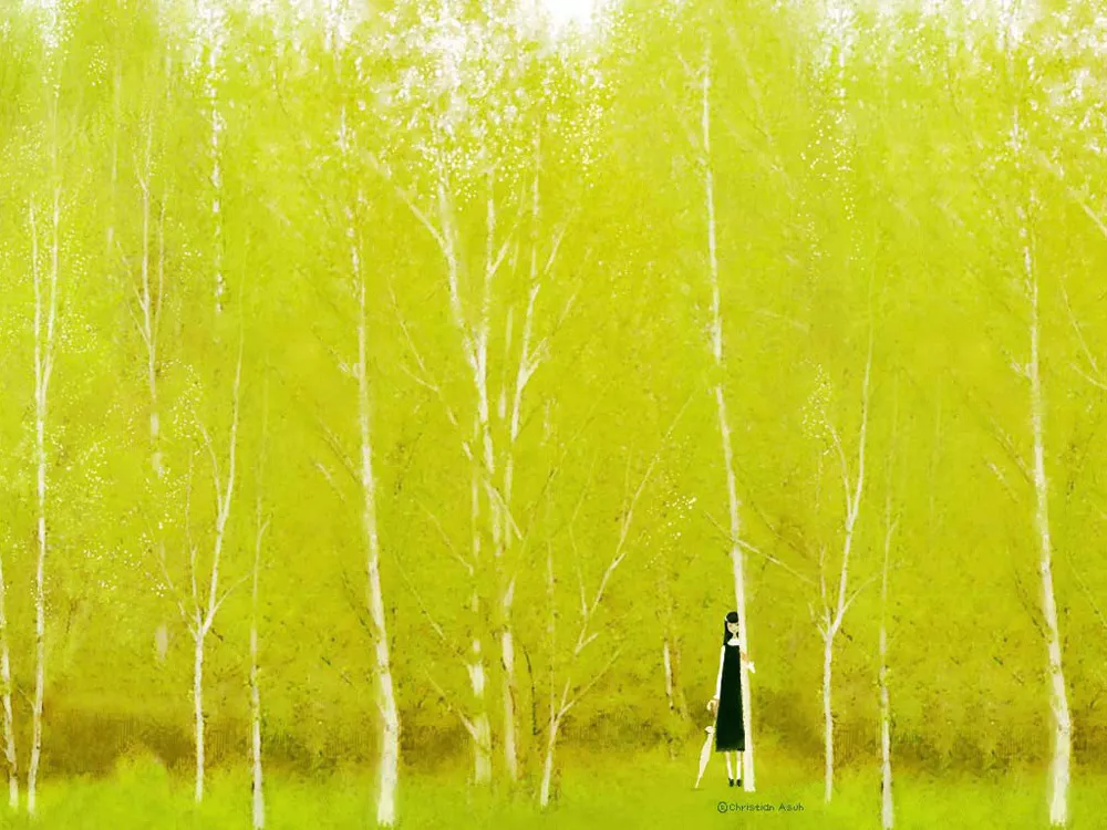 Акварели Кристиан Асух