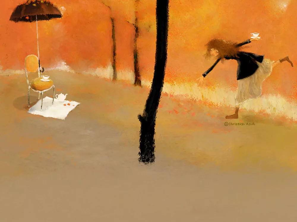 Акварели Кристиан Асух