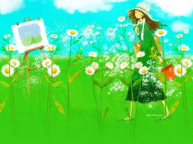 Акварели Кристиан Асух