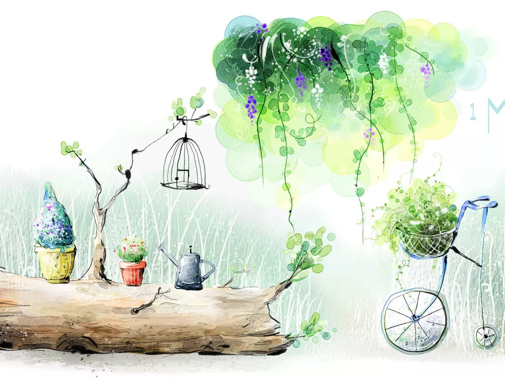 Акварели Кристиан Асух