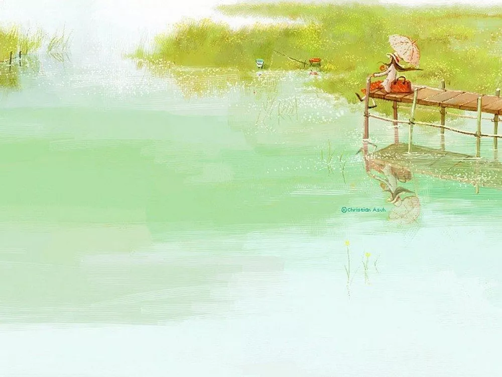 Акварели Кристиан Асух